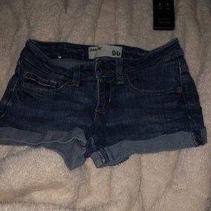 Garage shorts size 00